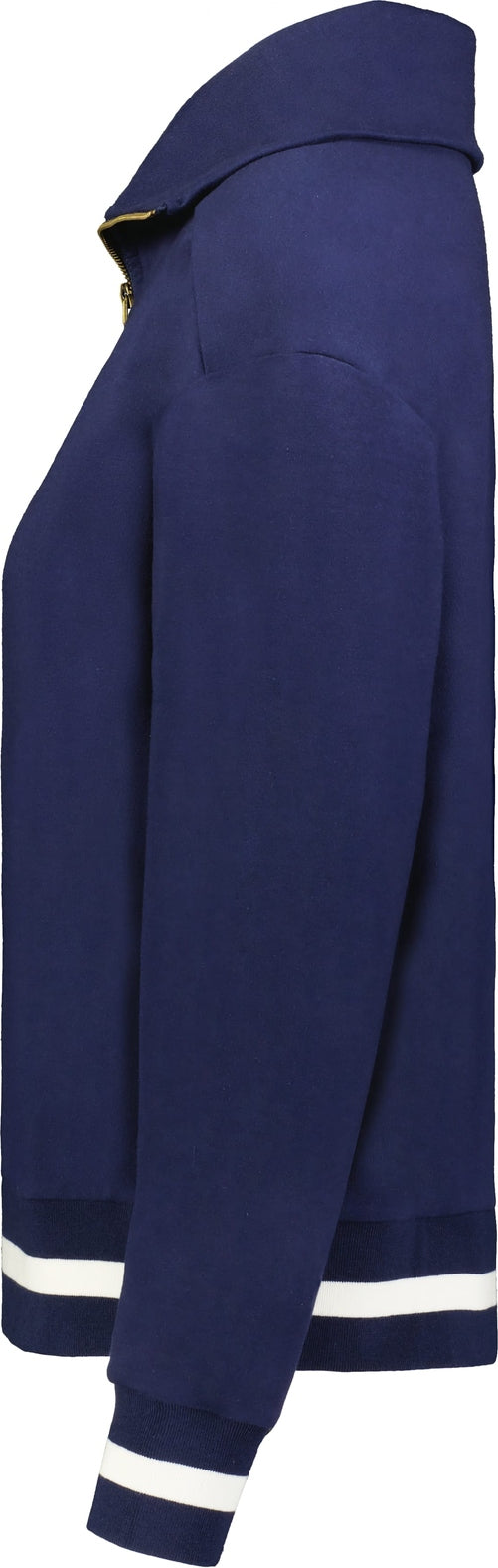 Holloway 223782 Ladies Heritage Prep 1/4-zip Pullover - Navy Vanilla
