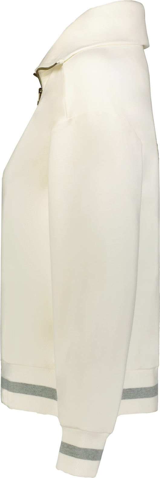 Holloway 223782 Ladies Heritage Prep 1/4-zip Pullover - Vanilla Athletic Heather
