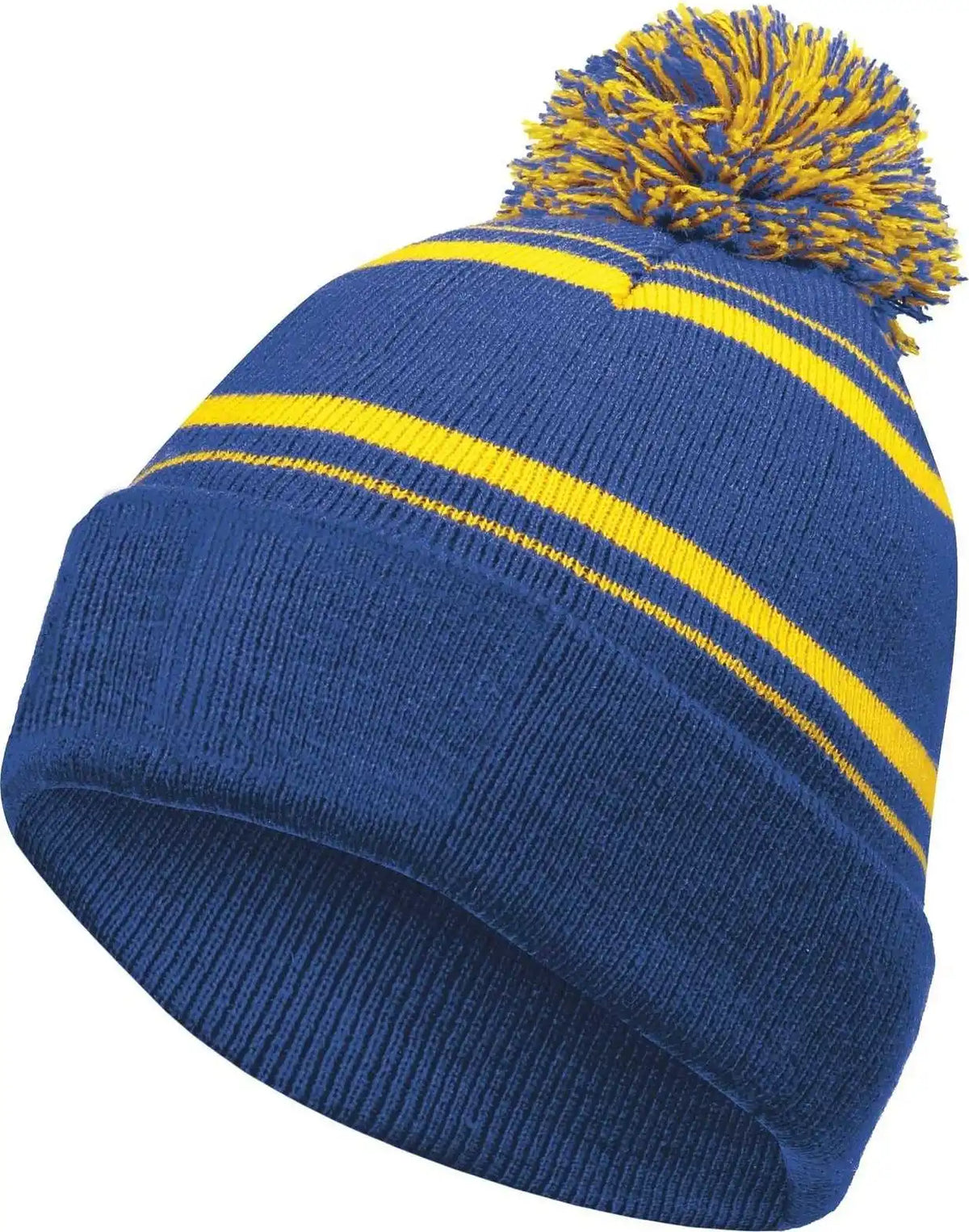 Holloway 223860 Homecoming Beanie with Cuff Royal Light Gold / Adult Osfm