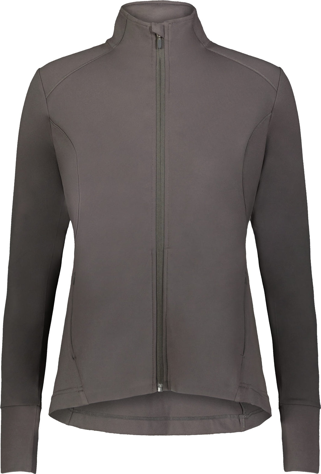 Holloway 223865 Girls City Flex Jacket - Carbon - Dark Gray / Gilrs Xs