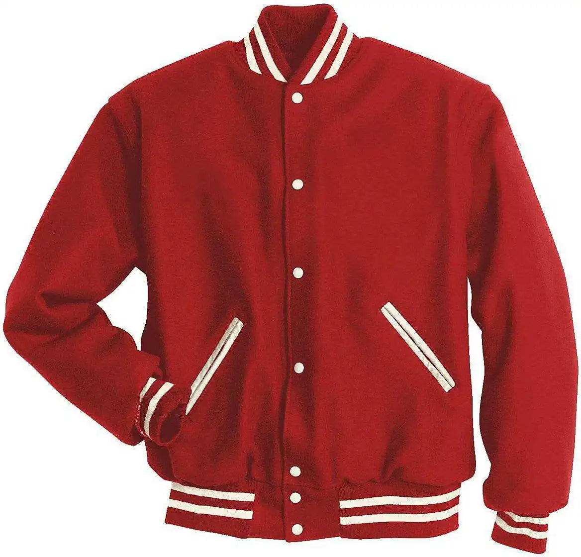 Holloway 224182 Letterman (all Wool) Scarlet White
