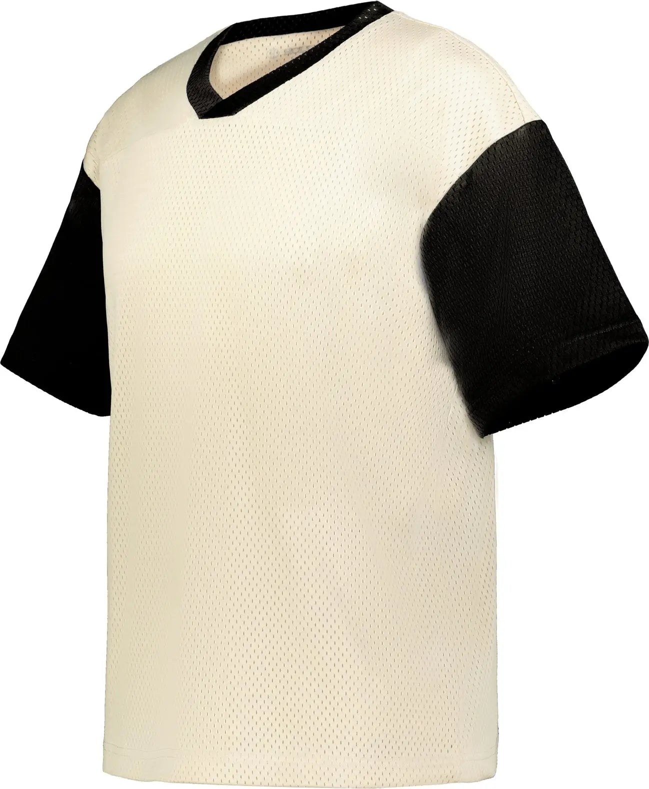 Holloway 226120 Prep Street Fan Jersey - Alabaster Black - Adult s