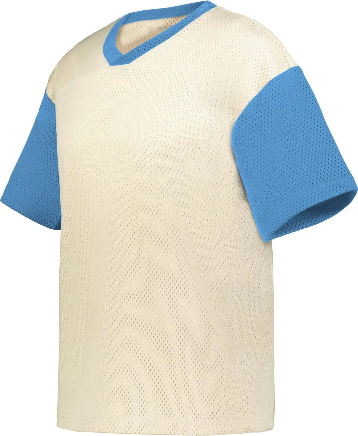 Holloway 226120 Prep Street Fan Jersey - Alabaster Columbia Blue - Adult s