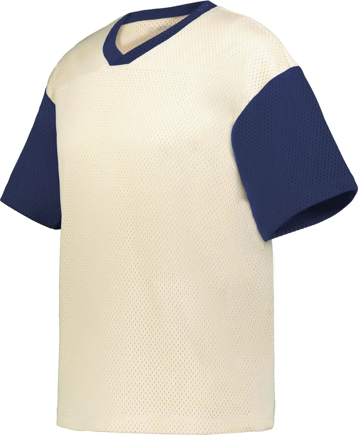 Holloway 226120 Prep Street Fan Jersey - Alabaster Navy - Adult s