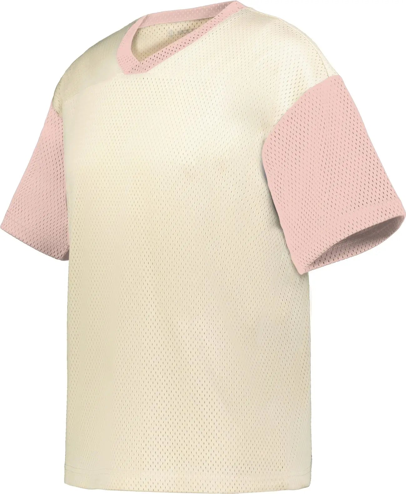 Holloway 226120 Prep Street Fan Jersey - Alabaster Petal Pink
