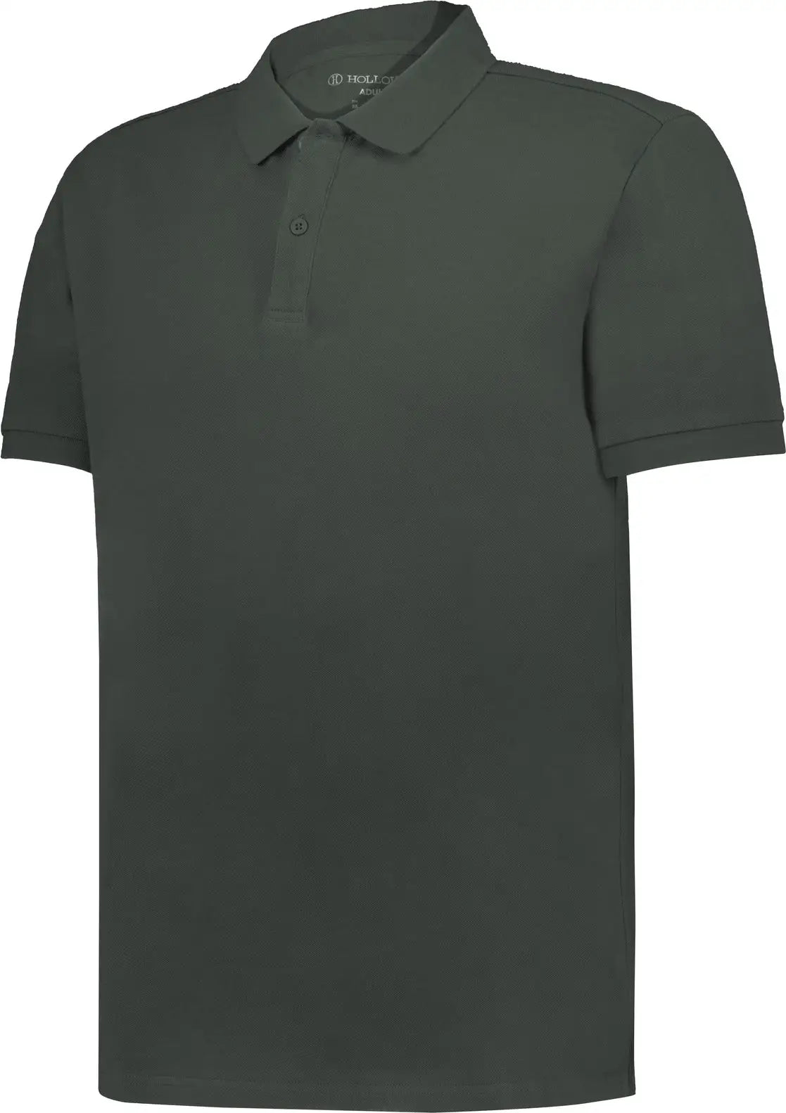 Holloway 226178 Cotton Core Short Sleeve Polo - Carbon - Dark Gray / Adult s