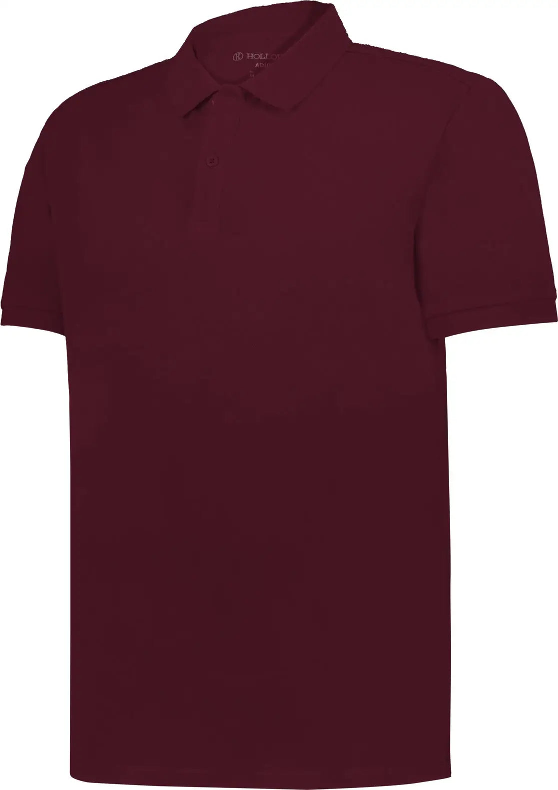 Holloway 226178 Cotton Core Short Sleeve Polo - Maroon - Adult s