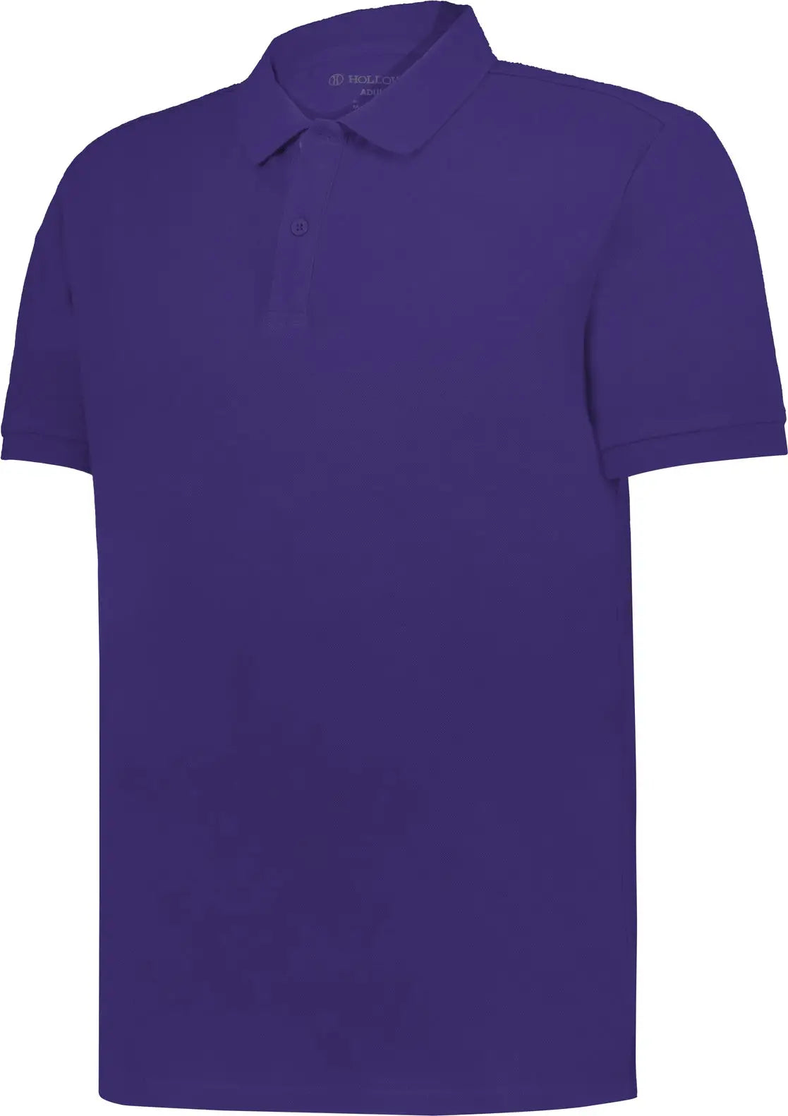 Holloway 226178 Cotton Core Short Sleeve Polo - Purple - Adult s