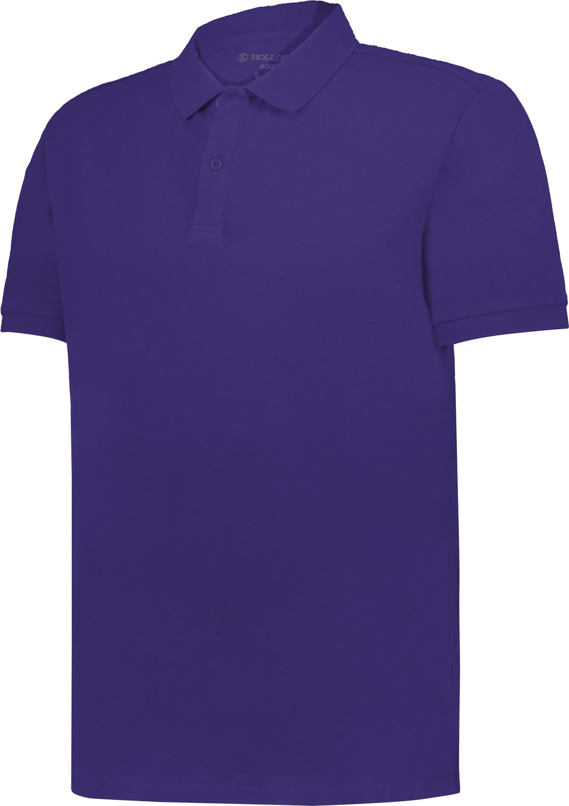 Holloway 226178 Cotton Core Short Sleeve Polo - Purple - Adult s