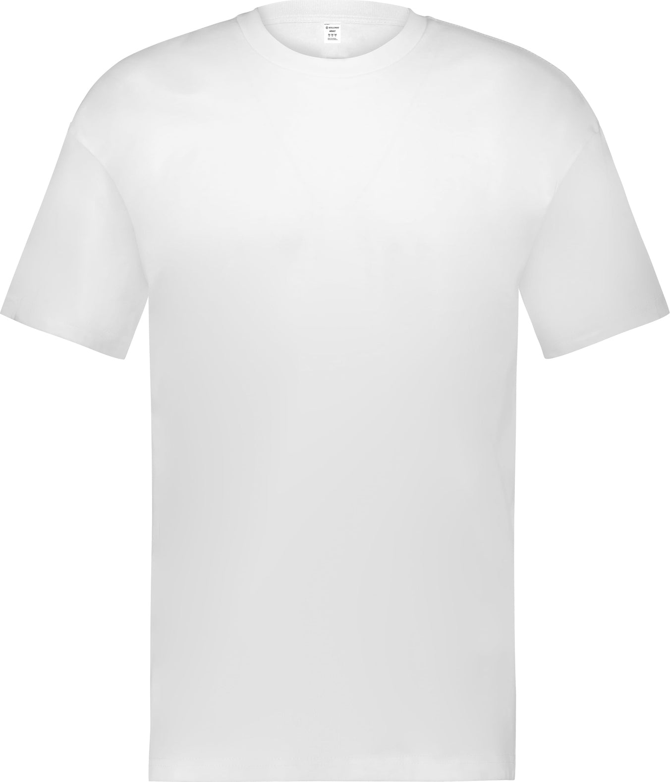 Holloway 226183 Sidney Heavyweight Oversize Tee - White - Adult Xs
