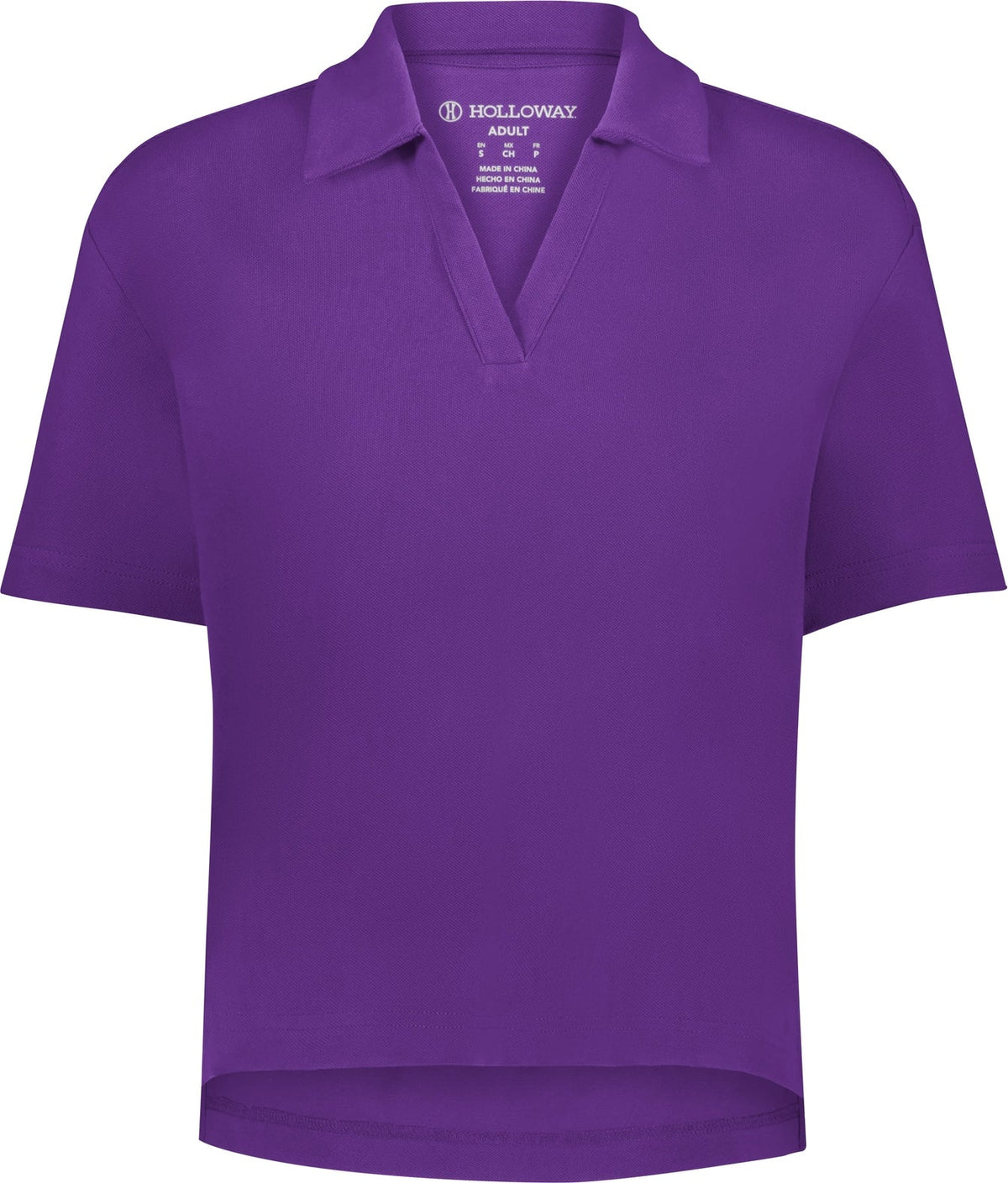 Holloway 226372 Ladies Waist Length Polo - Purple