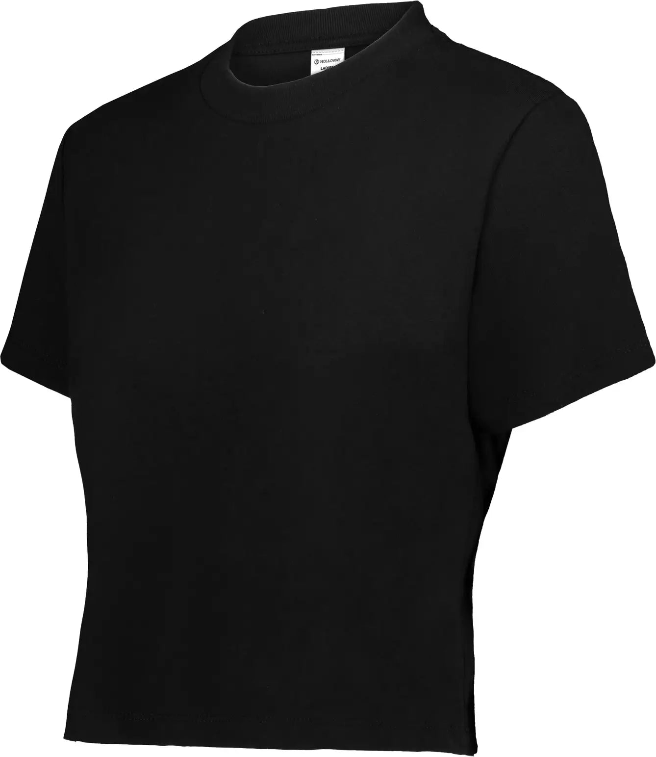 Holloway 226382 Ladies Sidney Heavywt Boxy Tee - Black - Xs