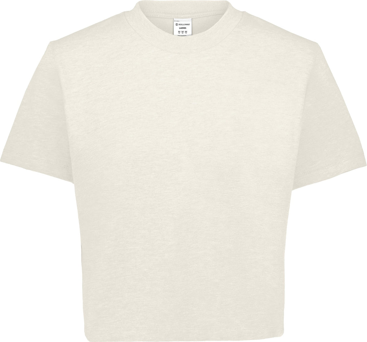 Holloway 226382 Ladies Sidney Heavywt Boxy Tee - Chalk