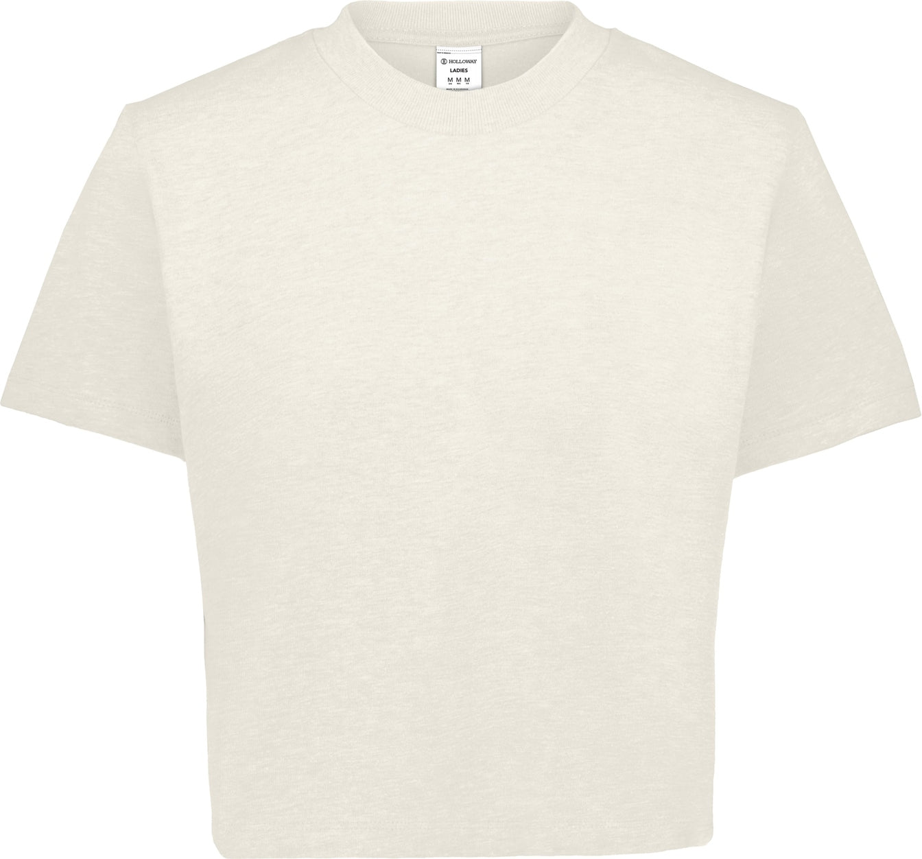 Holloway 226382 Ladies Sidney Heavywt Boxy Tee - Chalk - Xs