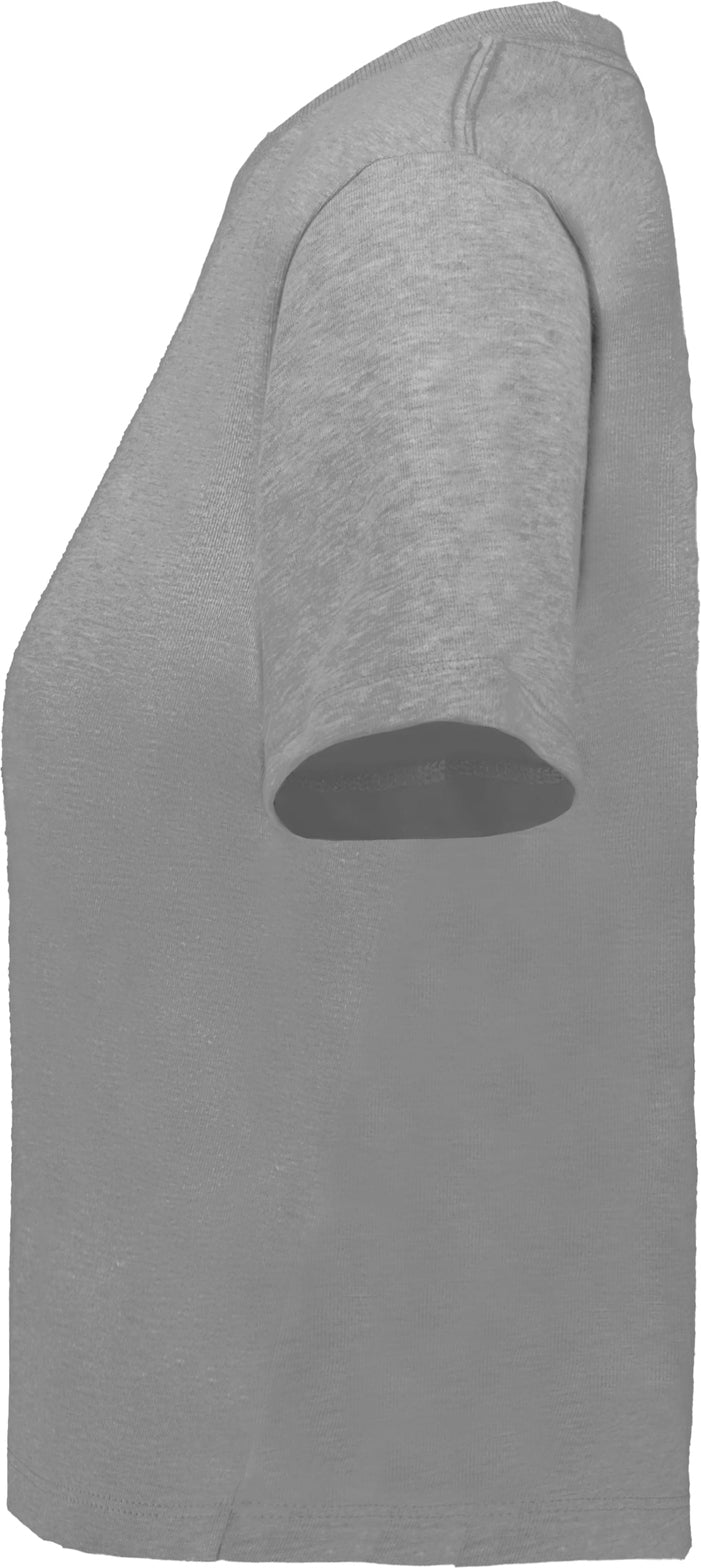 Holloway 226382 Ladies Sidney Heavywt Boxy Tee - Heather Gray