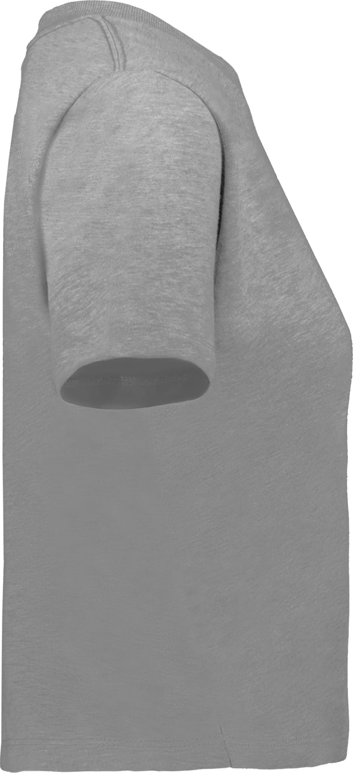 Holloway 226382 Ladies Sidney Heavywt Boxy Tee - Heather Gray