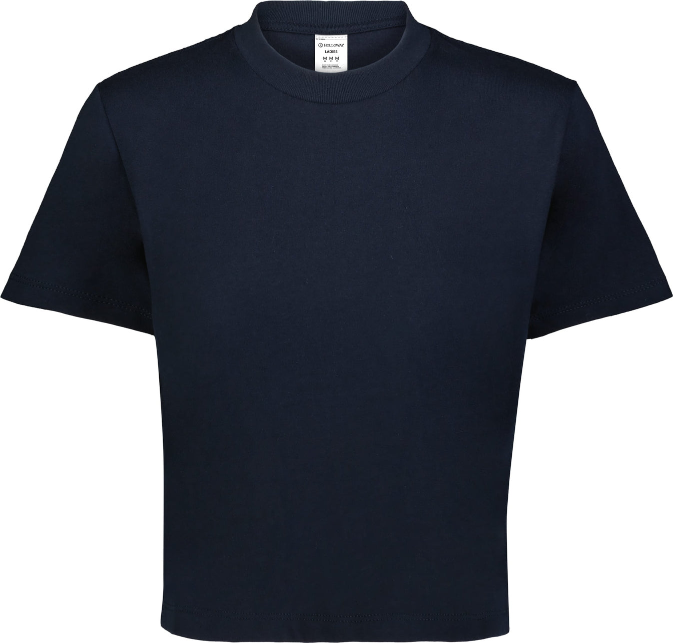 Holloway 226382 Ladies Sidney Heavywt Boxy Tee - Midnight Navy - Xs