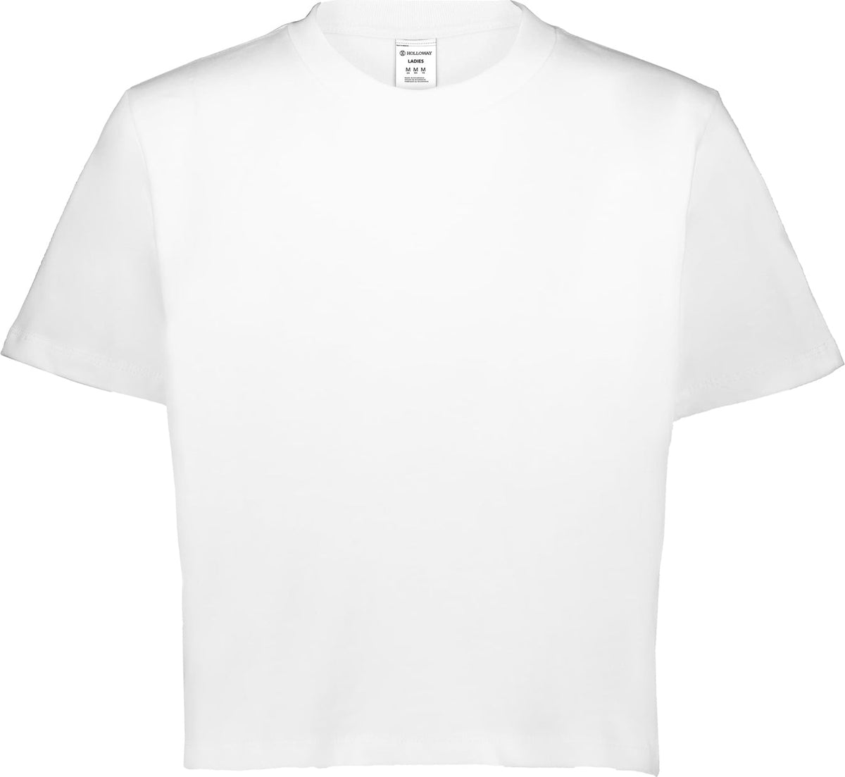 Holloway 226382 Ladies Sidney Heavywt Boxy Tee - White
