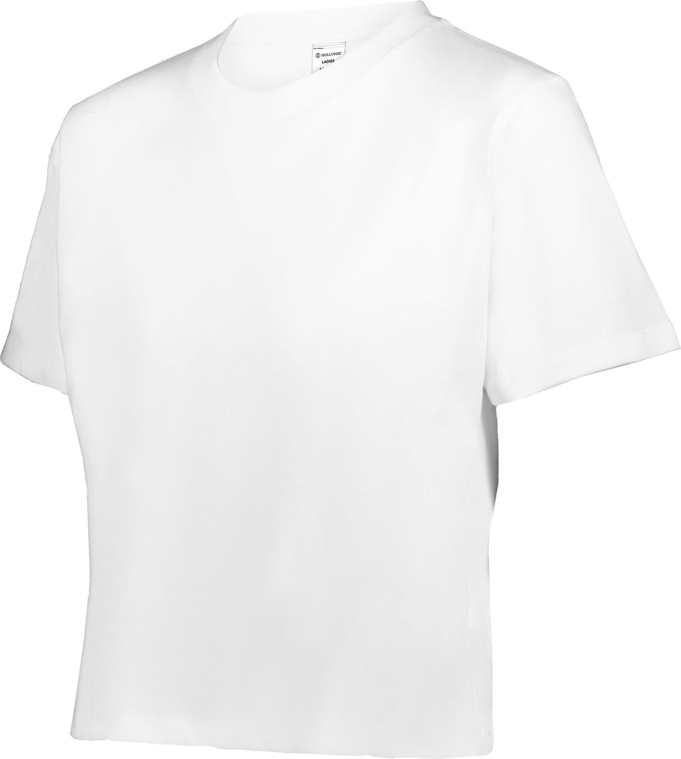 Holloway 226382 Ladies Sidney Heavywt Boxy Tee - White - Xs