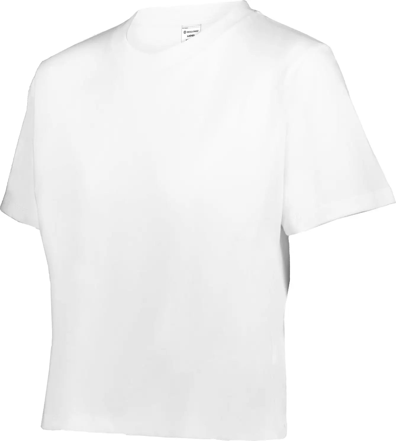 Holloway 226382 Ladies Sidney Heavywt Boxy Tee - White - Xs