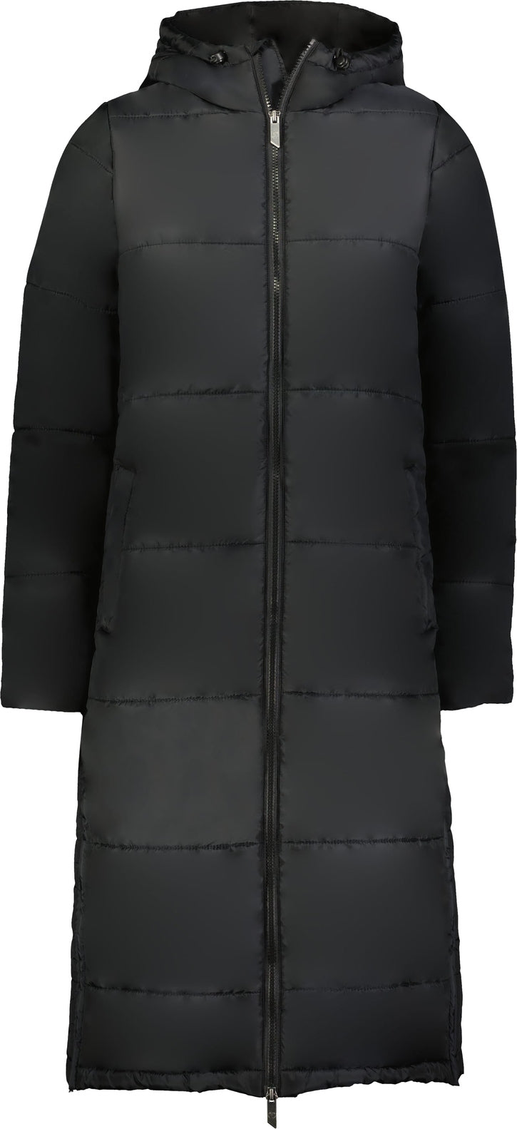 Holloway 226610 Ladies Cold Secure Long Puffer Jacket - Black - s