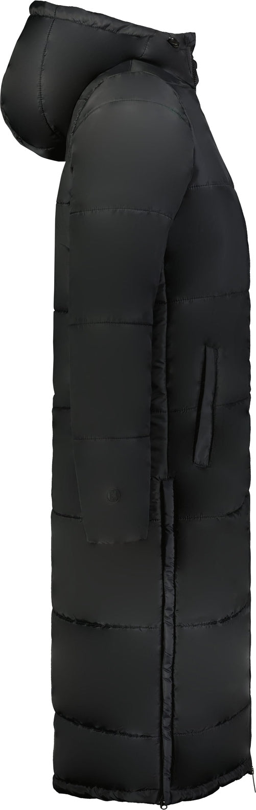 Holloway 226610 Ladies Cold Secure Long Puffer Jacket - Black