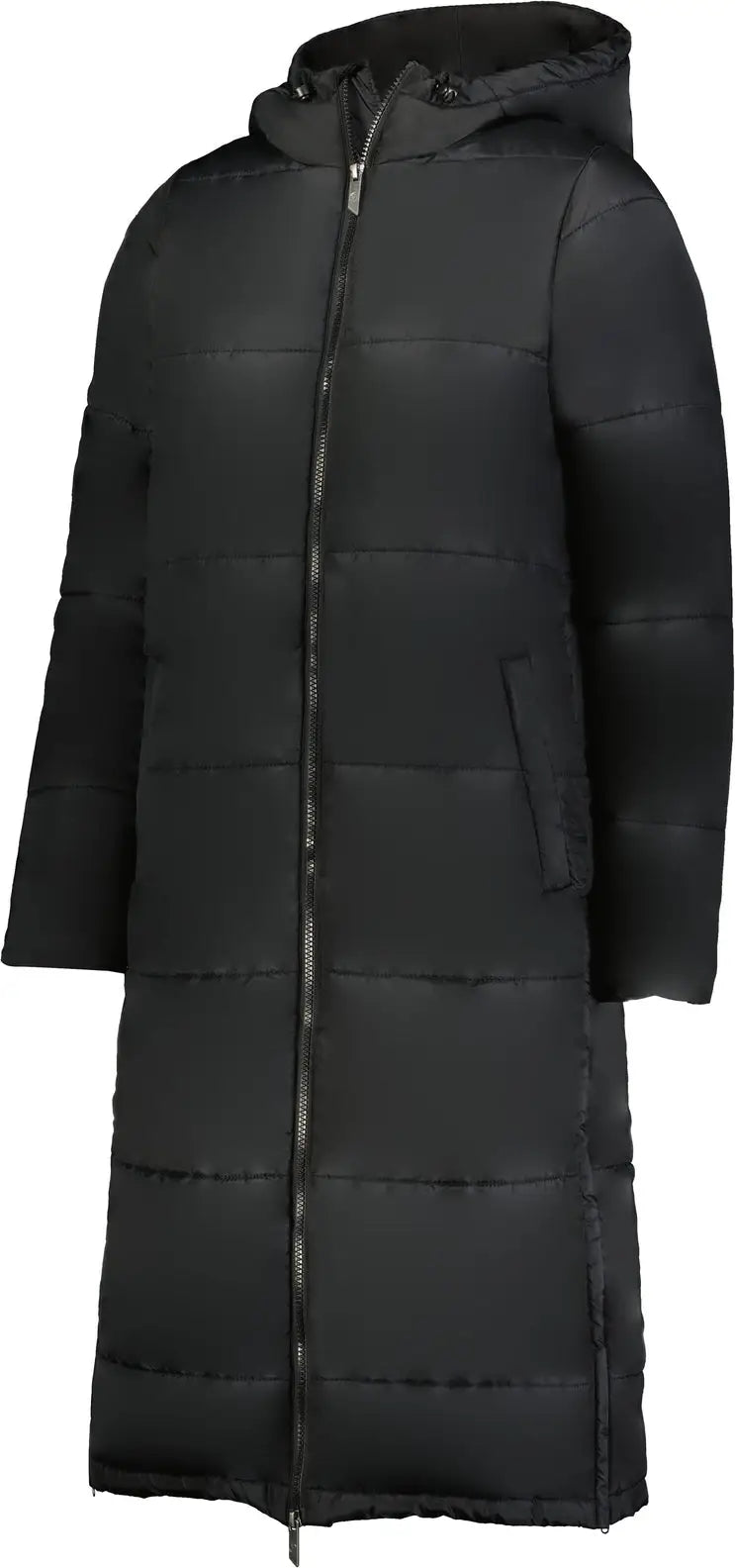 Holloway 226610 Ladies Cold Secure Long Puffer Jacket - Black - s
