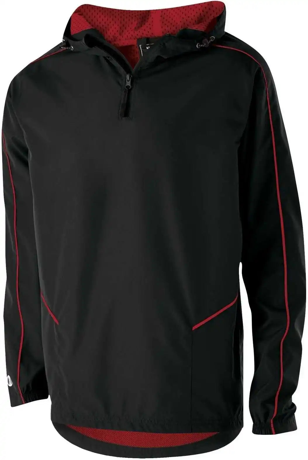 Holloway 229016 Wizard Pullover - Black Scarlet