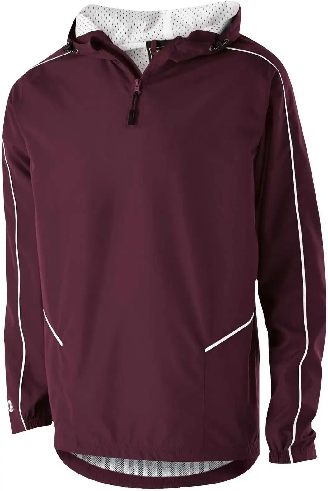 Holloway 229016 Wizard Pullover - Maroon White