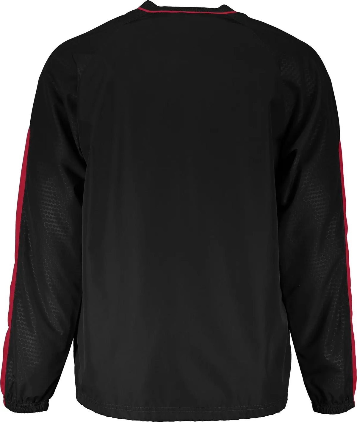 Holloway 229019 Bionic Pullover Windshirt - Black Scarlet