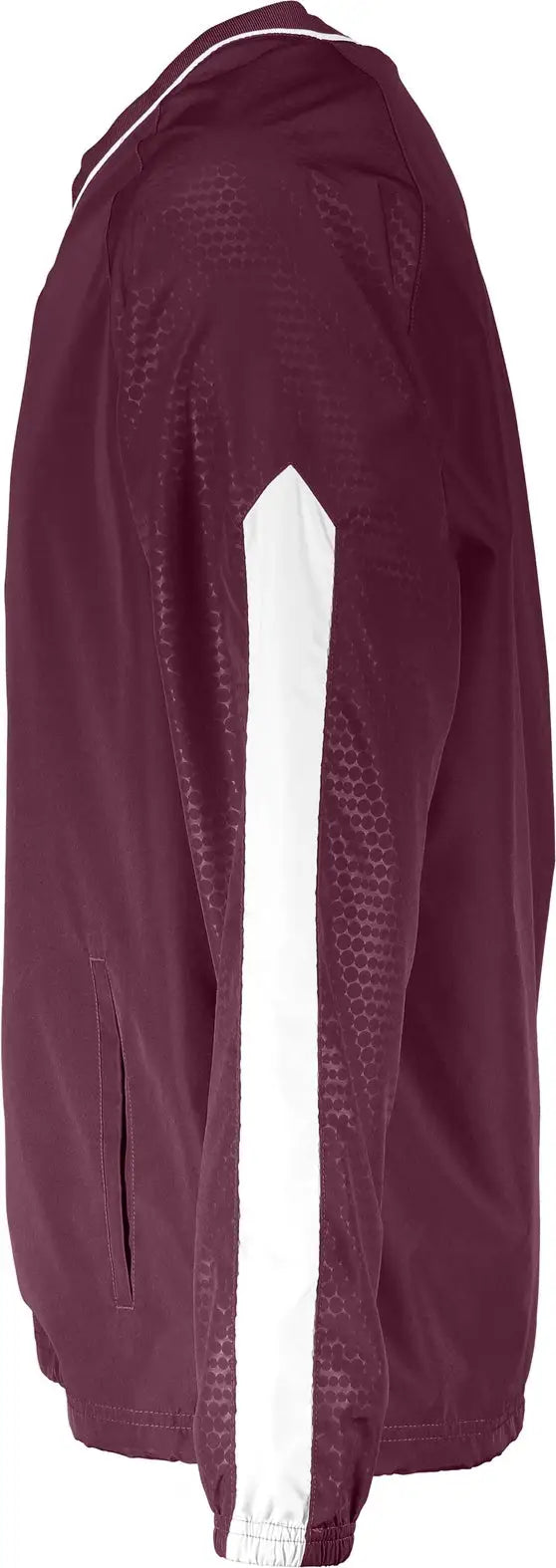 Holloway 229019 Bionic Pullover Windshirt - Maroon White