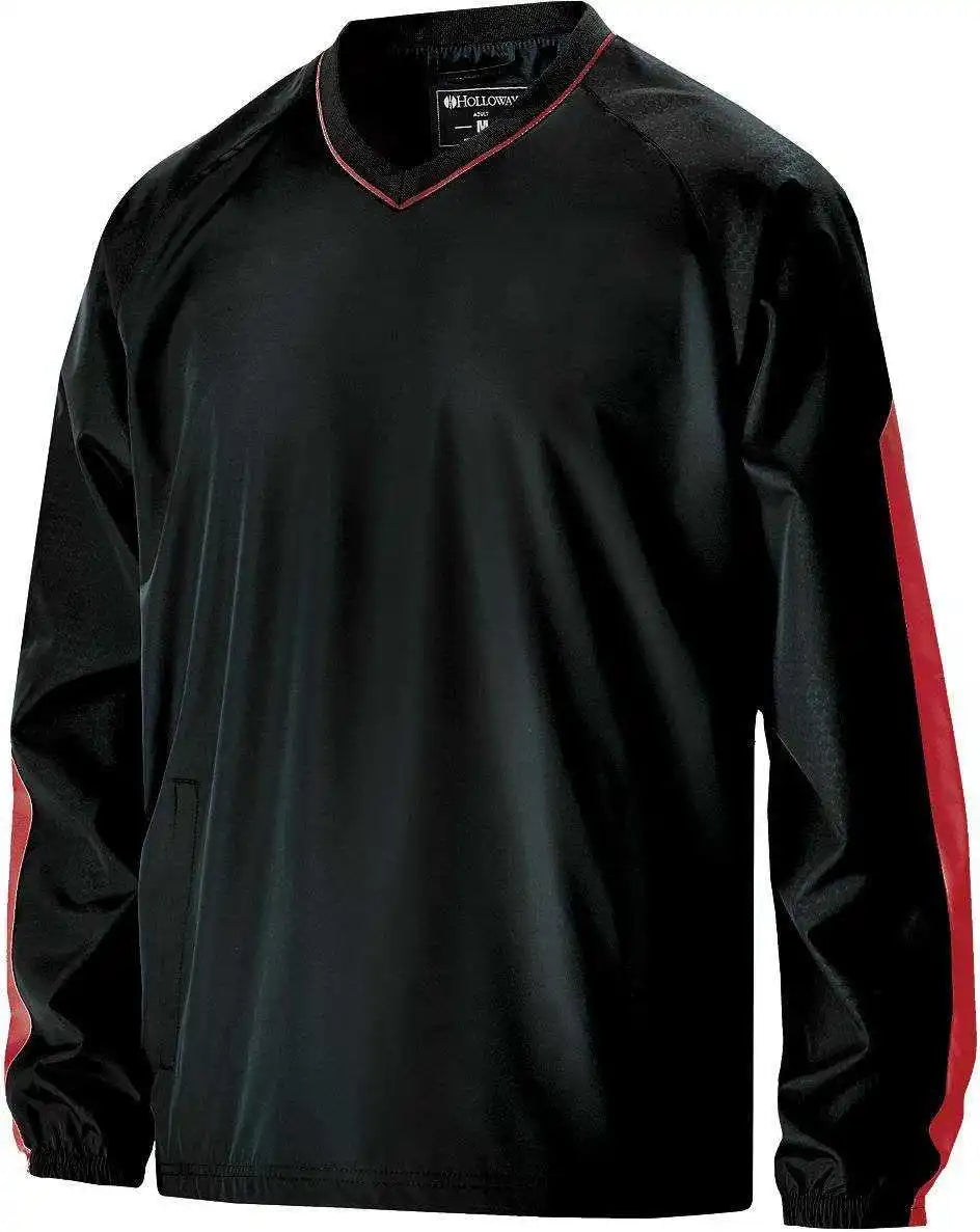 Holloway 229019 Bionic Windshirt Black Scarlet