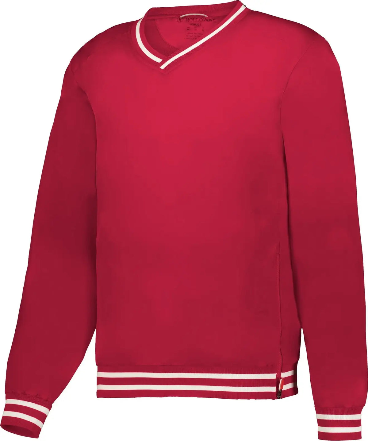 Holloway 229022 Heritage Windshirt - Scarlet White - Red / Adult s