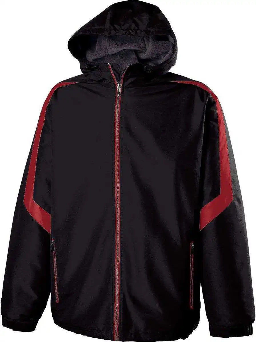 Holloway 229059 Charger Jacket Black Scarlet