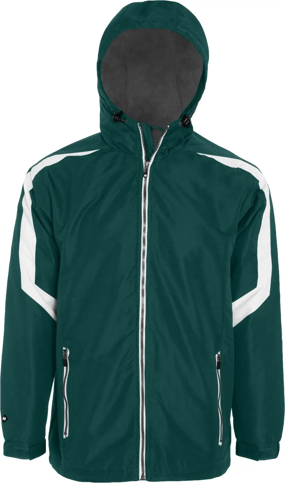 Holloway 229059 Charger Jacket - Dark Green White