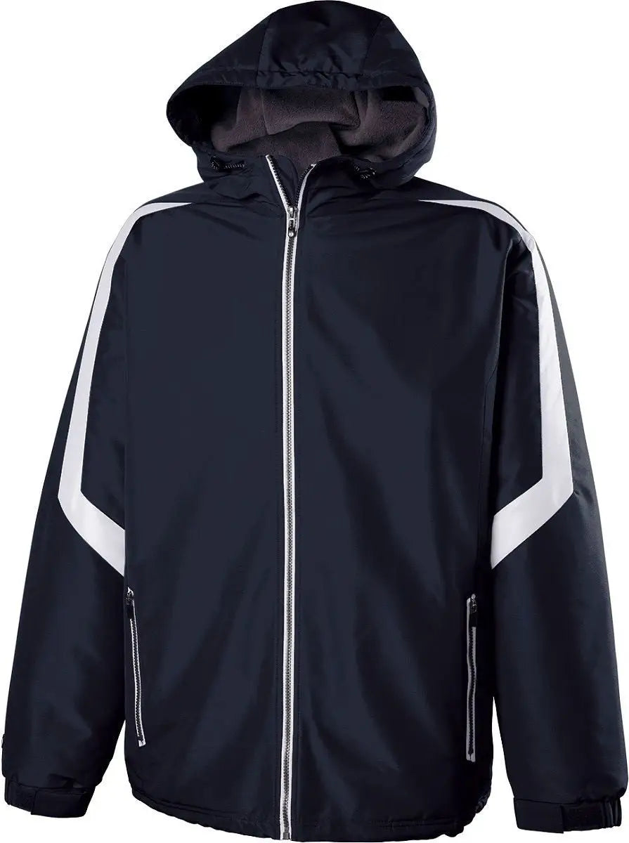 Holloway 229059 Charger Jacket - Navy White - Adult s