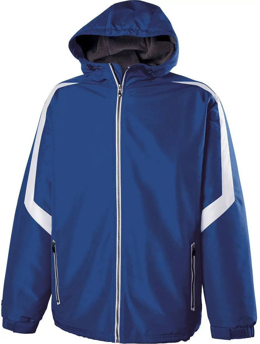 Holloway 229059 Charger Jacket - Royal White - Adult s