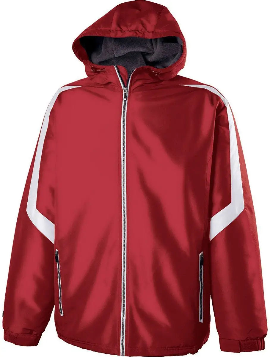Holloway 229059 Charger Jacket - Scarlet White - Adult s