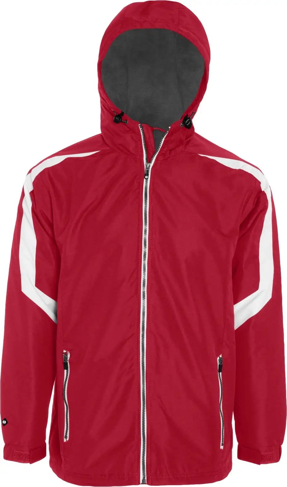 Holloway 229059 Charger Jacket - Scarlet White - Adult s