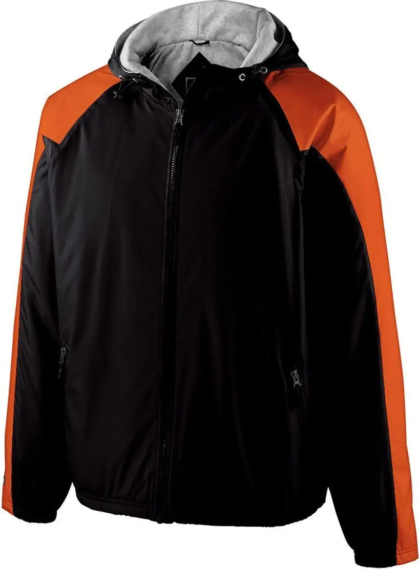 Holloway 229111 Homefield Jacket - Black Orange - Adult s