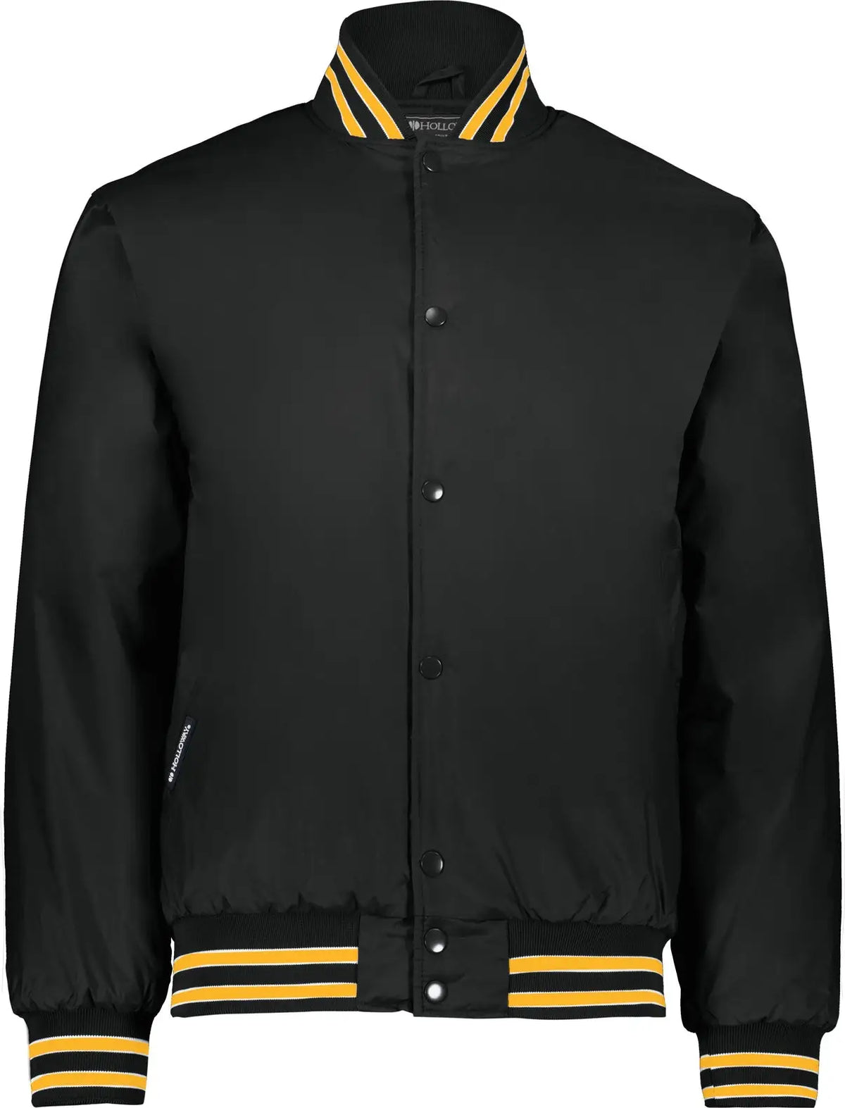 Holloway 229140 Heritage Jacket - Black Light Gold White