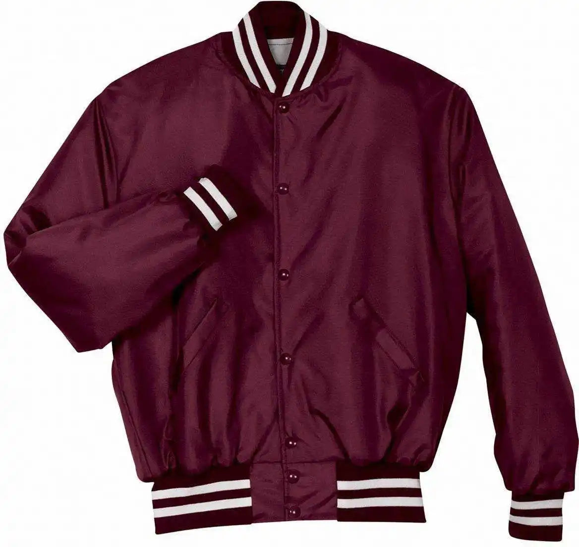 Holloway 229140 Heritage Jacket Maroon White