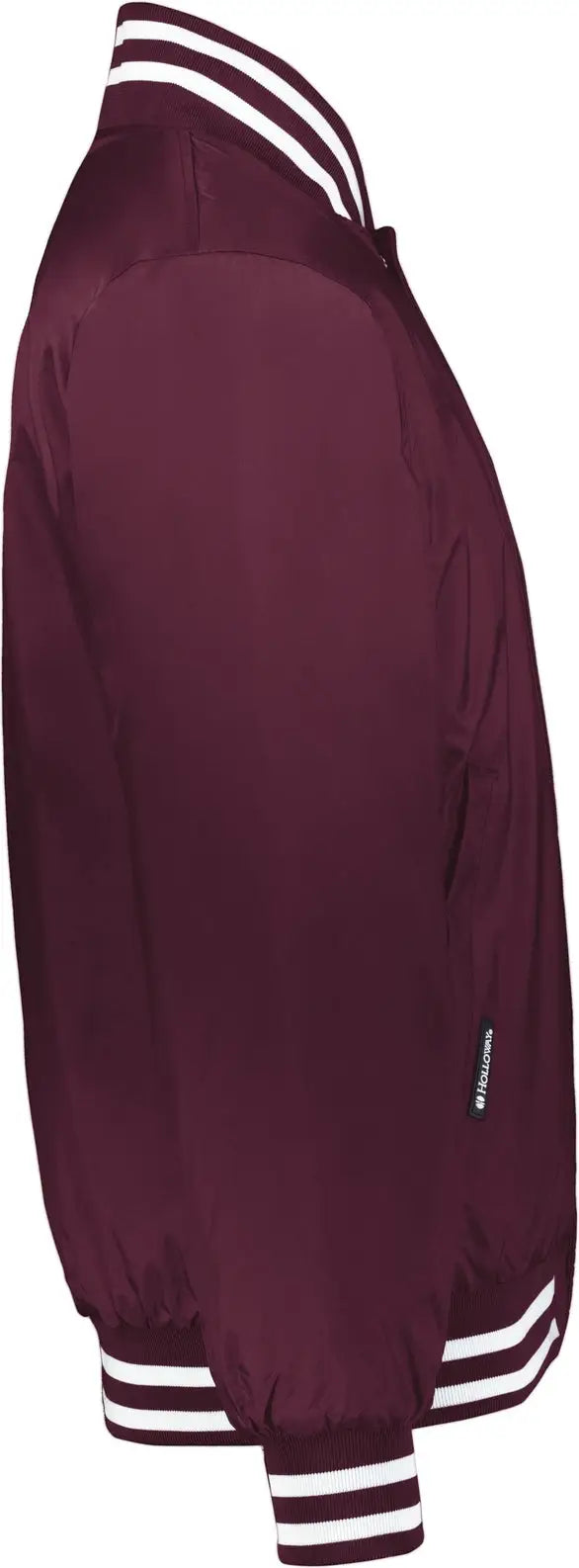 Holloway 229140 Heritage Jacket - Maroon White