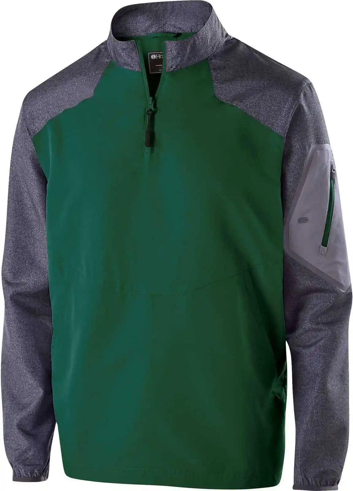 Holloway 229155 Raider Pullover - Carbon Print Forest