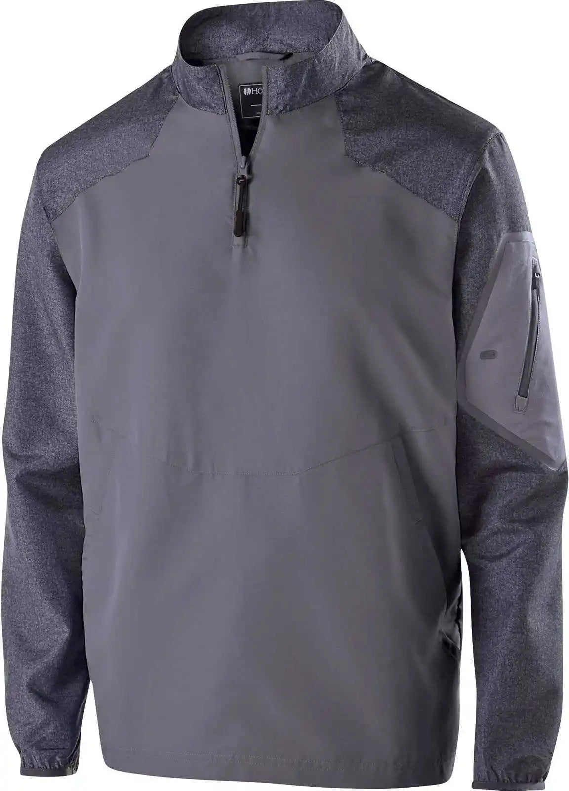 Holloway 229155 Raider Pullover - Carbon Print Graphite