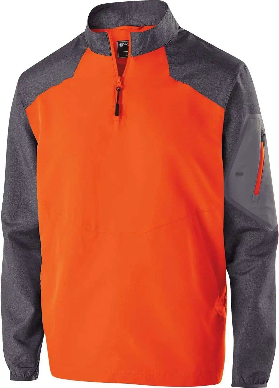 Holloway 229155 Raider Pullover Carbon Print Orange