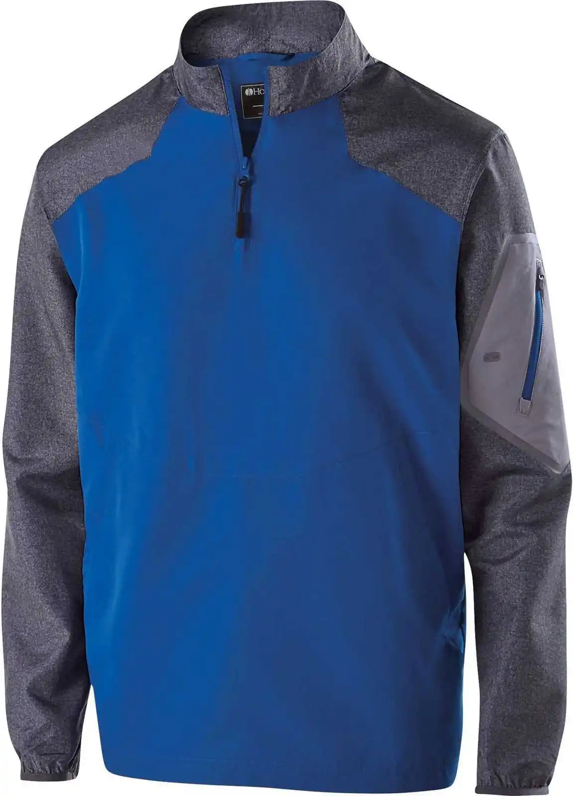 Holloway 229155 Raider Pullover - Carbon Print Royal