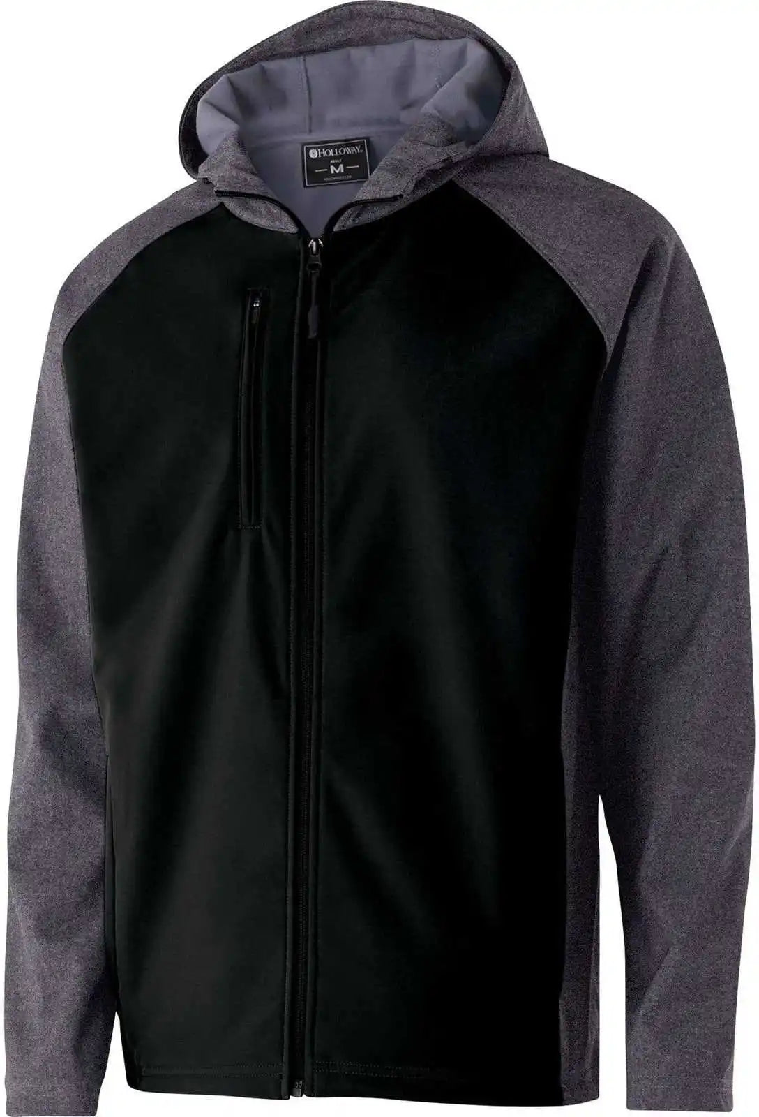 Holloway 229157 Raider Softshell Jacket Carbon Print Black