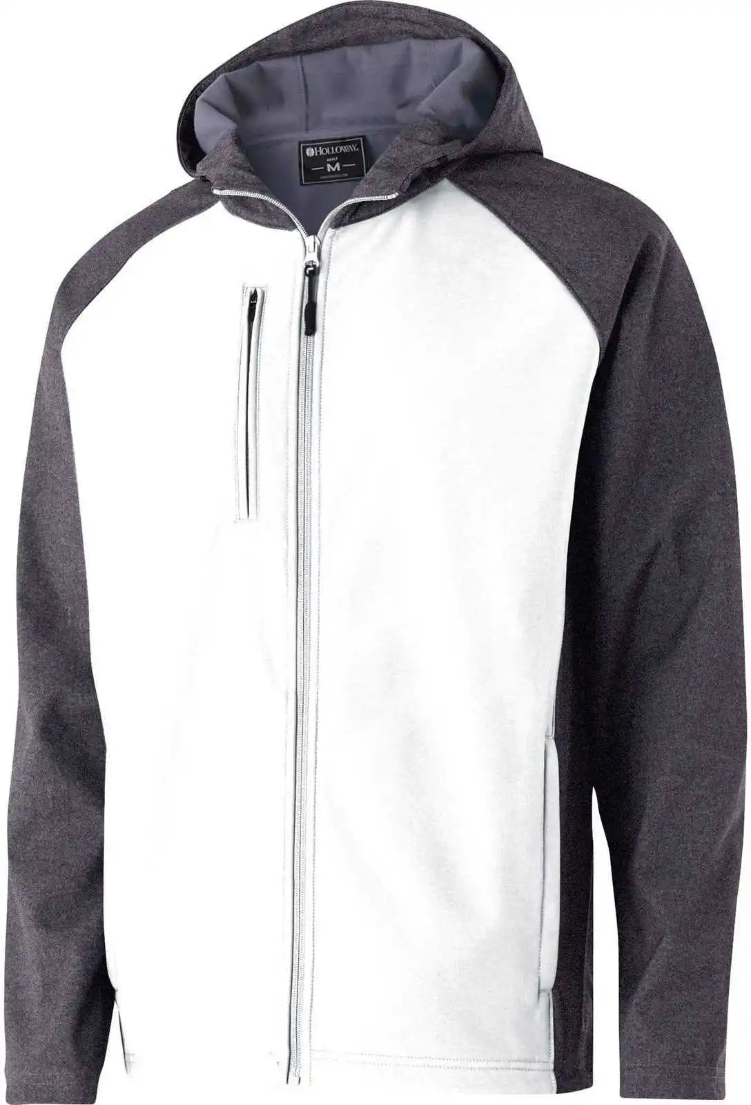 Holloway 229157 Raider Softshell Jacket Carbon Print White