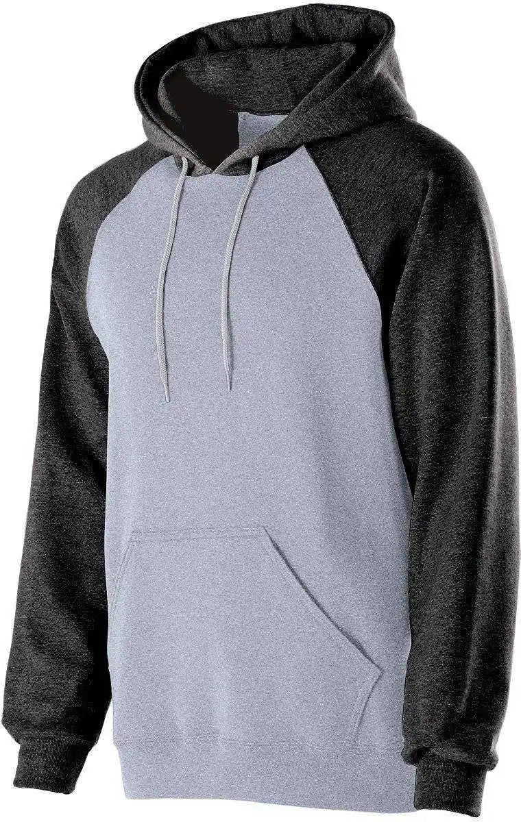 Holloway 229179 Banner Hoodie Athletic Heather Black